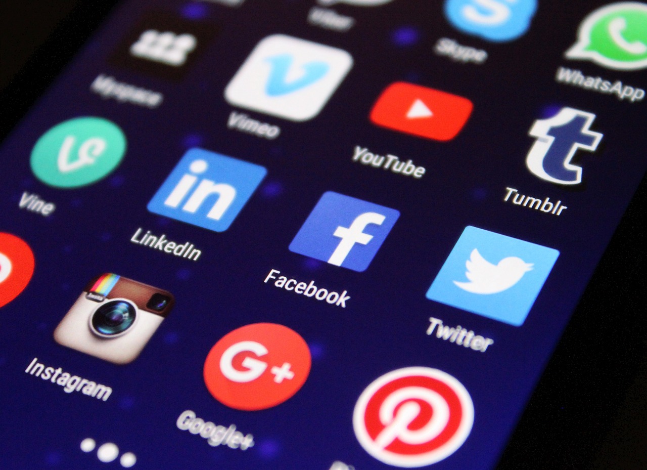 Social Media on Phone