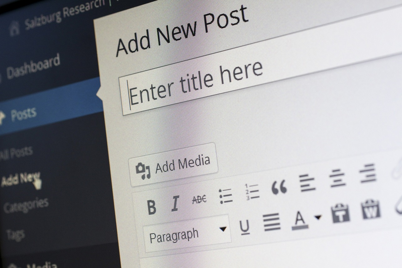 A blog post creator